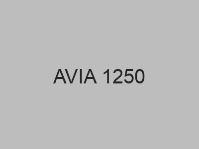 Enganches económicos para AVIA 1250